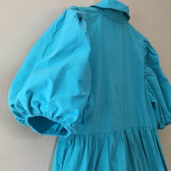 anthropologie AMADI puff sleeve tiered market dress - Picture 11 of 12